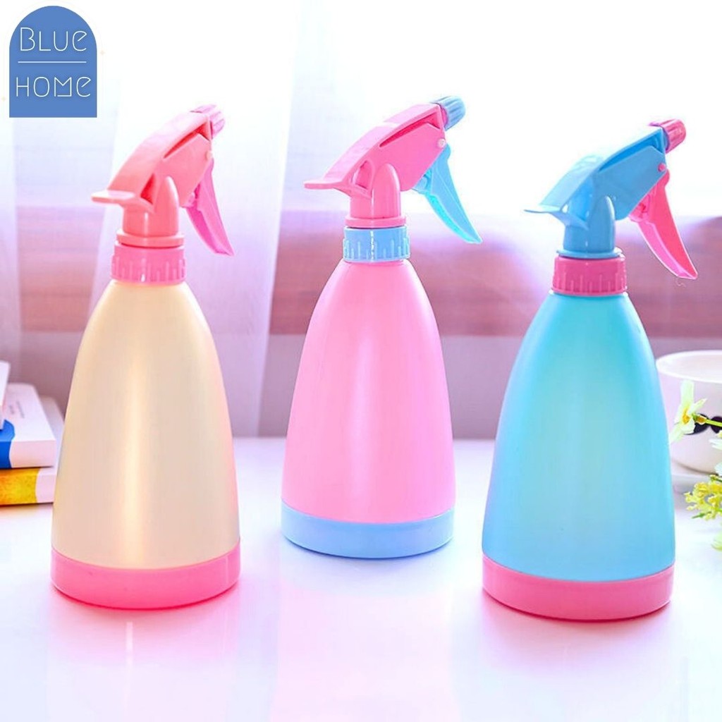ขวดสเปรย์ฟ็อกกี้  กระบอกฉีดน้ำ สีพลาสเทลสีหวาน จุน้ำได้ 500ml.