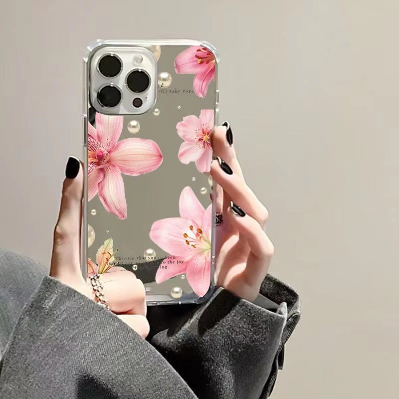 ฤดูร้อนผลไม้ค็อกเทล Sun รูปแบบสําหรับ iPhone 16 15 14 13 12 11 Pro Max XS X XR 7 8 Plus SE2 Make Up กระจกกันกระแทก ราคา ถูกที่สุด ดีลบีเคเค แกลเลอรีภาพที่ 5