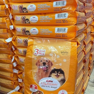 A Pro IQ 3 Mix เอโปร ไอ.คิว. 3 มิกซ์ 3 สีสำหรับสุนัข ทุกสายพันธุ์ 10 kg