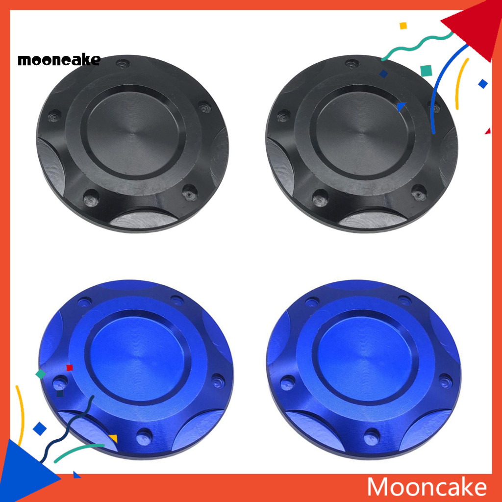 ขนมไหว้พระจันทร์| 2 ชิ้นที่ละเอียดอ่อนรถจักรยานยนต์กรอบสกรูฝาครอบรถจักรยานยนต์กรอบตกแต่งสกรู Anti-ox