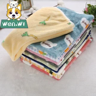 wen.W1 สัตว์เลี้ยงผ้าห่มสุนัขสำหรับสุนัขผ้าห่มแมวแมวสำหรับเตียงนอนผ้าห่มขนาดเล็ก