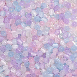 150 pcs 4mm macaron แปรงแมวตาแก้วลูกปัดข้าว handmade diy สร้อยข้อมือลูกปัดสร้อยคอเครื่องประดับอุปกรณ์เสริมวัสดุ