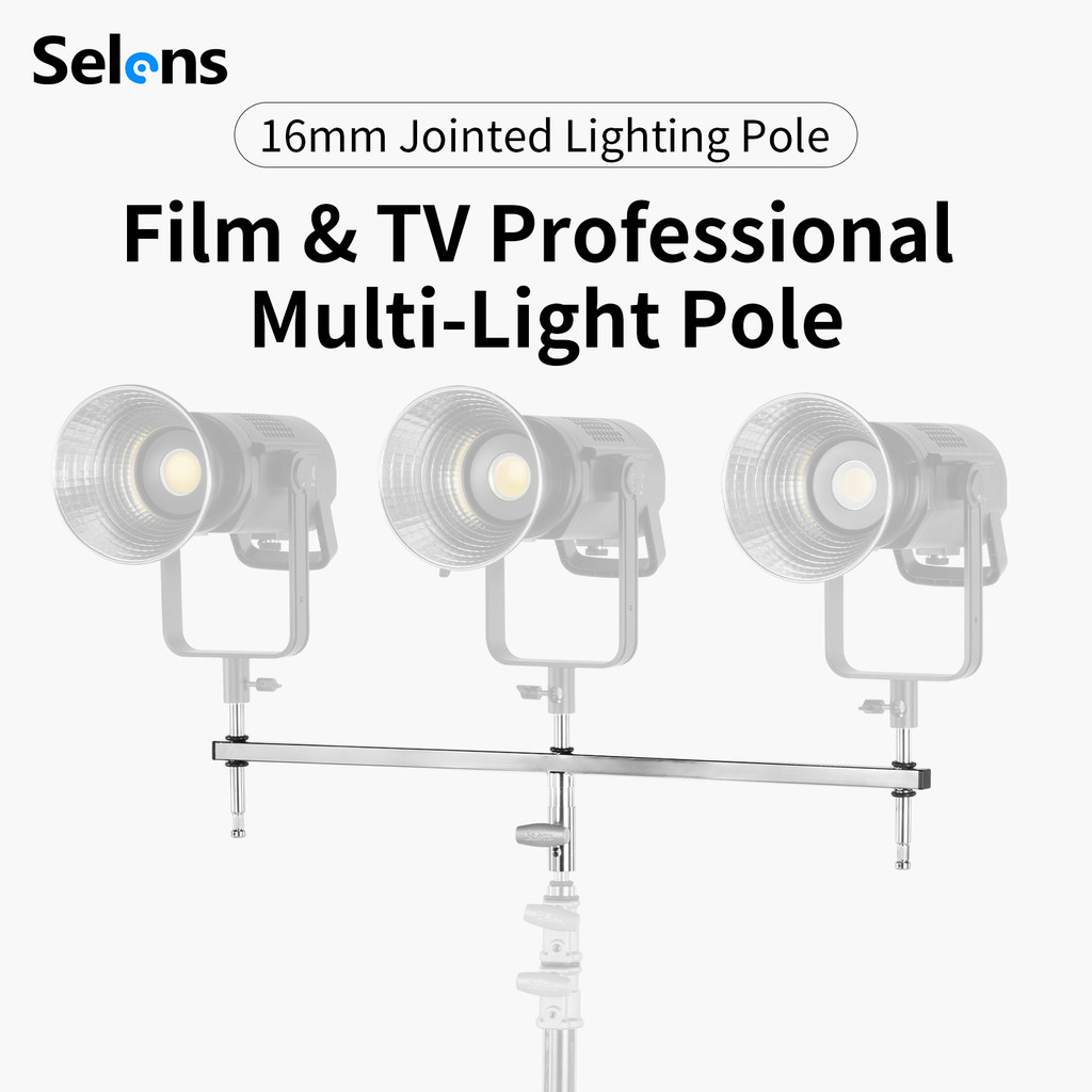 Selens 16mm Multi Jointed Lighting Pole Studio Light Bracket Accessory
