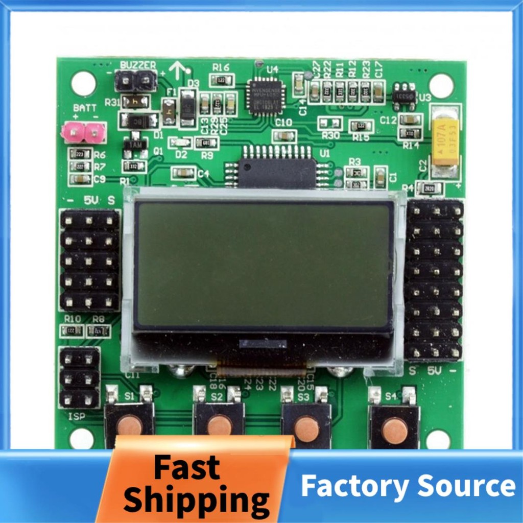 KK 2.1.5 LCD Multirotor Flight Control Board KK2.1.5 ใหม่ล่าสุด V1.19S1 OpenAerVTOL 1.6 Quadcopter K
