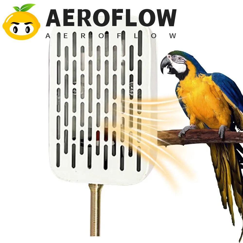 Aeroflow เครื่องทําความร้อนกรงนก, Anti Bite Metal Chew-Proof Wire Warming โคมไฟความร้อน, ทนทานไม่มีแสงติดตั้งง่ายพลังงานนกแก้วที่มีประสิทธิภาพไฟอุ่นงู