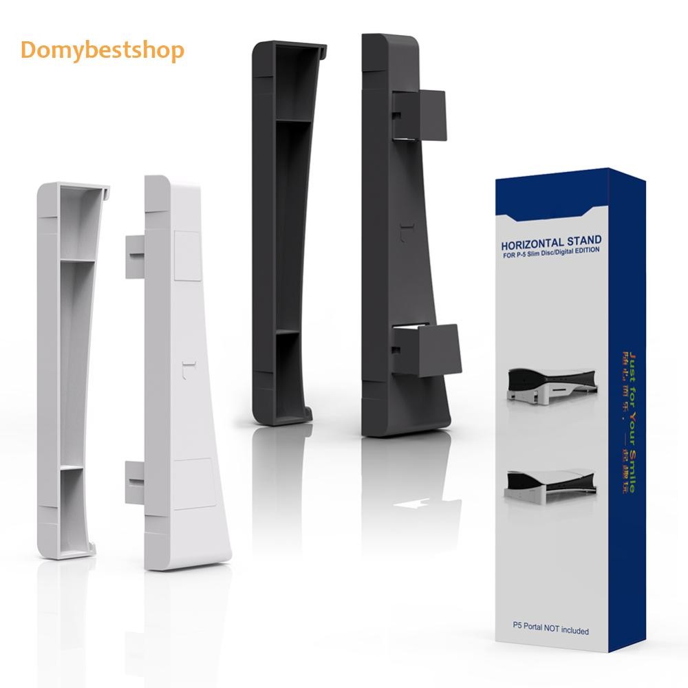 ขาตั้งแนวนอนพร้อมอุปกรณ์เสริมฐานขาตั้งด้านข้าง Mads กันลื่น Host Rack Storage Holder สําหรับ PS5 Slim Disc & Digital Edition [Domybestshop.th]