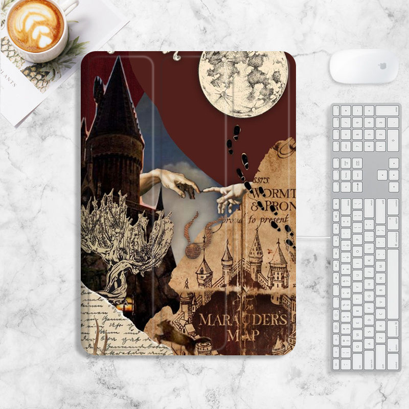 เคส Harry Potter iPad pro11 2022 2024 pro13 pro12.9 เคส iPad 10.2 gen7/8/9 gen10 air4/5/6 mini4/5/6/