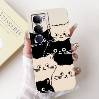 Vivo Y200 (5G) น่ารักนักบินอวกาศแมวไดโนเสาร์ Jelly Case Vivo Y200 5G Soft Silicon กันกระแทกเคสโทรศัพท์