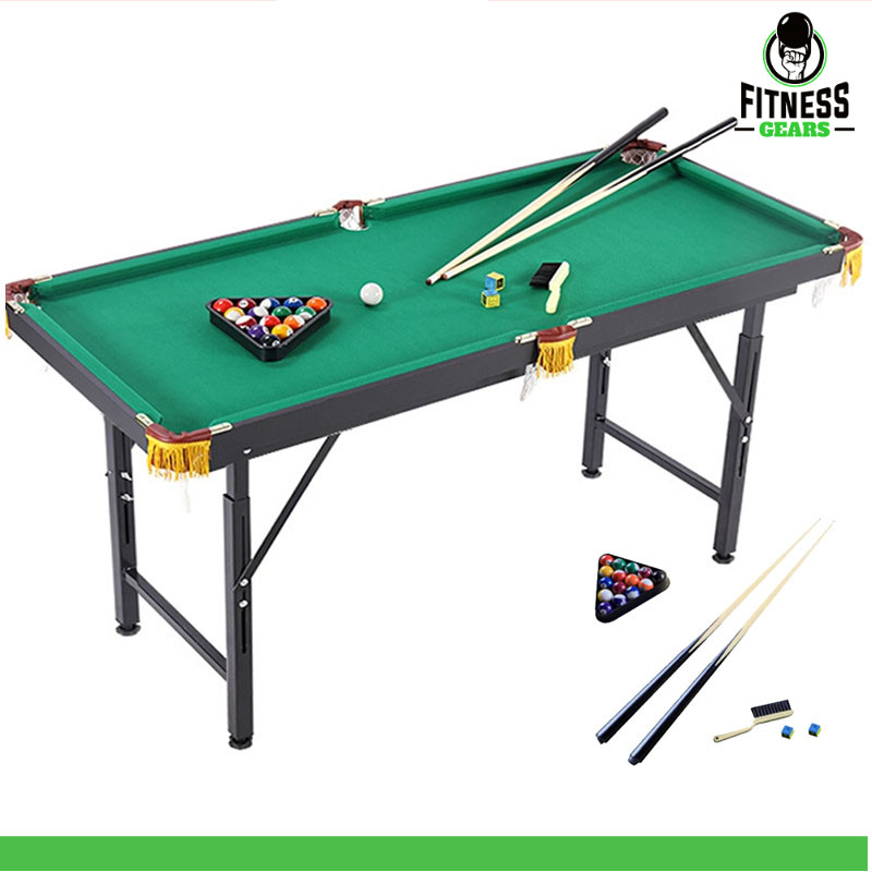 Fitness โต๊ะพูล พร้อมอุปกรณ์ Snooker Table โต๊ะสนุกเกอร์ บิลเลียด ขนาดเล็ก