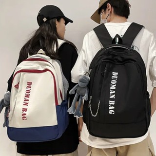 แฟชั่นใหม่เวอร์ชั่นเกาหลีที่เรียบง่ายนักเรียนกระเป๋าเป้สะพาย…