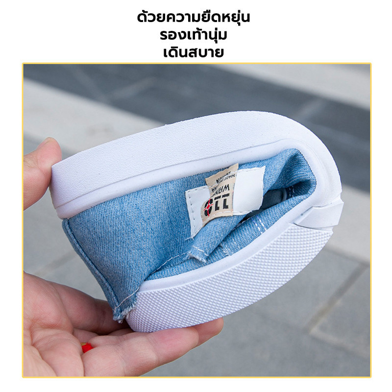 รองเท้าผ้าใบ ใส่อนกประสงค์ แฟชั่น สวมใส่สบาย รองเท้าผ้าใบหญิง ไซส์36-40