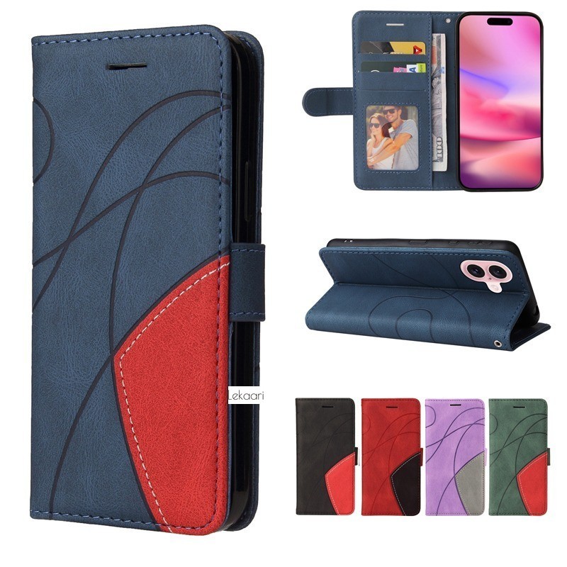กระเป๋าสตางค์หนังสําหรับ Samsung Galaxy S24 S23 S22 S21 S20 FE Plus Pro Ultra XCover 7 5G Flip Casing Card Slots กันกระแทกฝาครอบโทรศัพท์