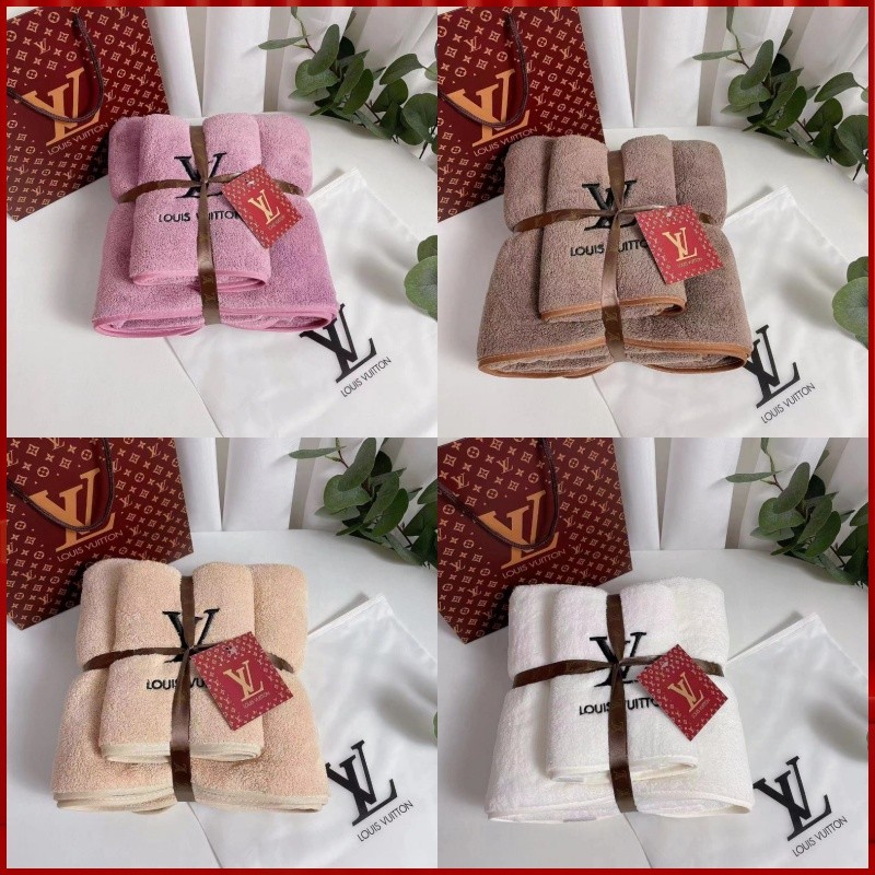🎉ผ้าขนหนูขนาดใหญ่ในห้องน้ำของโรงแรม 🧣 ชุดผ้าขนหนู + กระเป๋าแบรนด์ฟรี การดูดซับที่แข็งแกร่งผ้าขนหนูแบรนด์เนมตุ๊กตานุ่มมาก