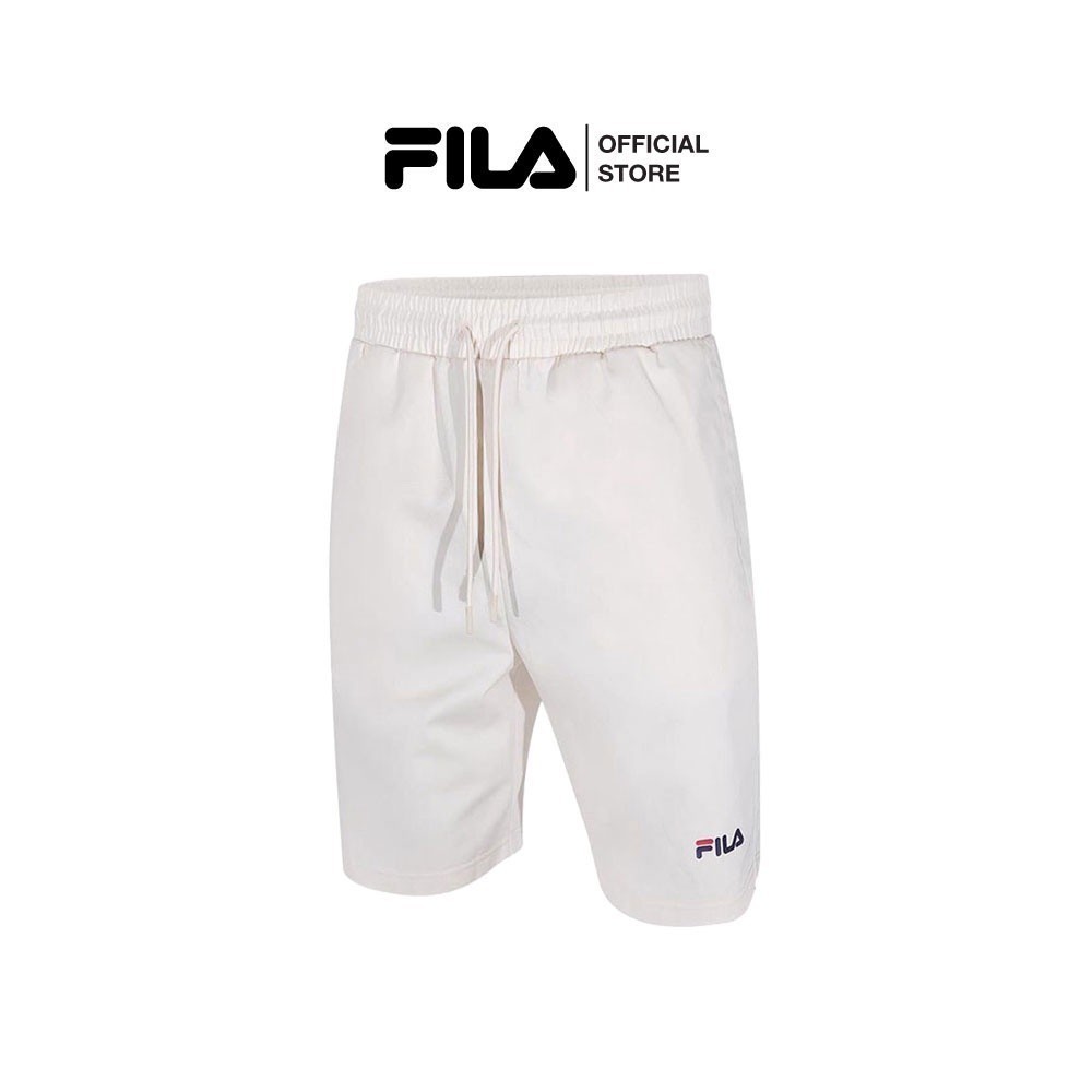 FILA กางเกงลำลองขาสั้นผู้ชาย Basic รุ่น FW2HPF005X - BEIGE
