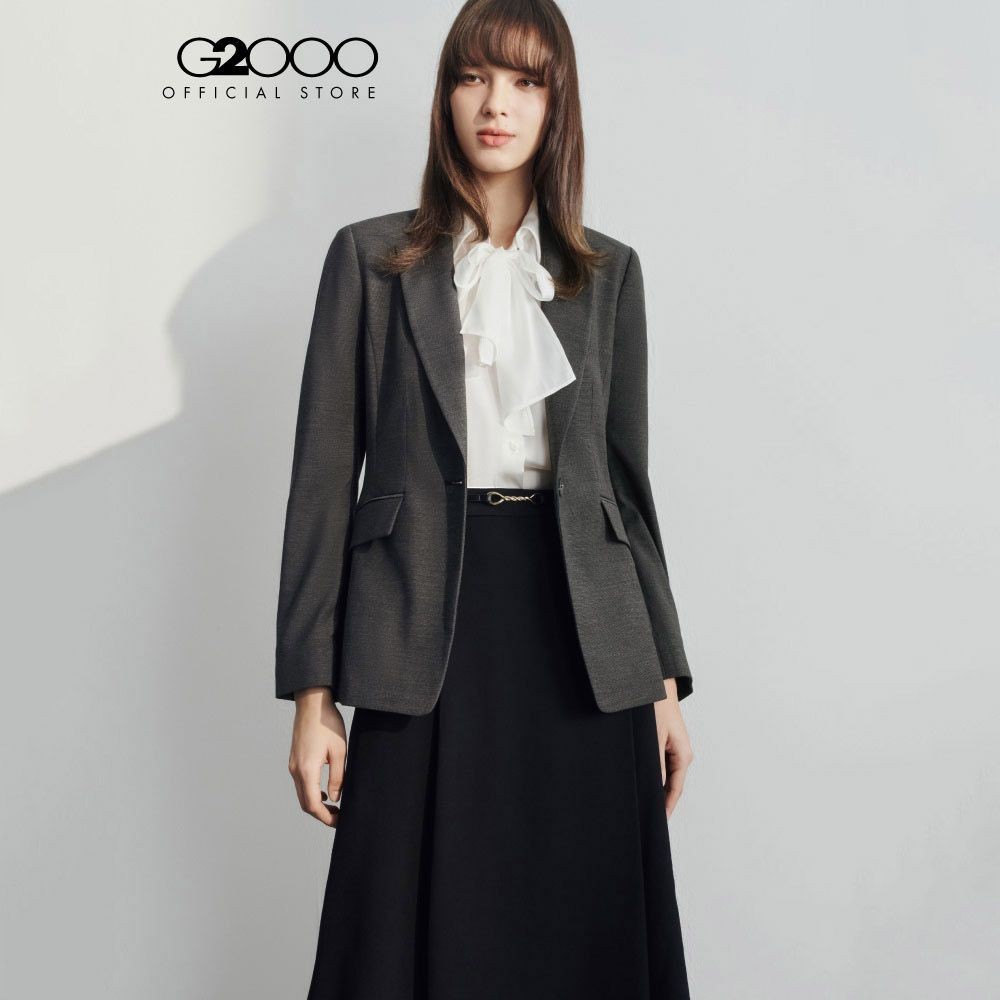 G2000 เสื้อเบลเซอร์สำหรับผู้หญิง Slim Fit รุ่น 4121204396 GREY