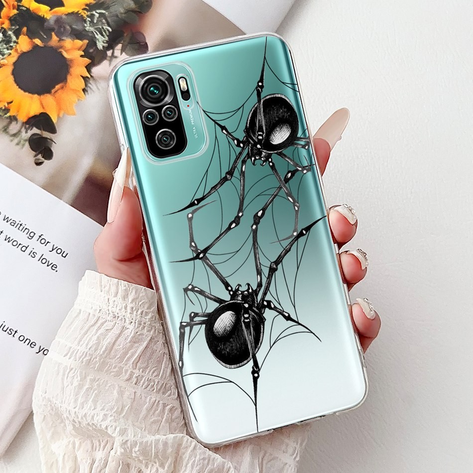 ปลอกสําหรับ Xiaomi Redmi หมายเหตุ 10s 10 Pro Note10 10Pro 4G แฟชั่น Dragon Spider สไตล์รูปแบบซิลิโคนอ่อนนุ่มเคสโทรศัพท์ - รูปที่ 2