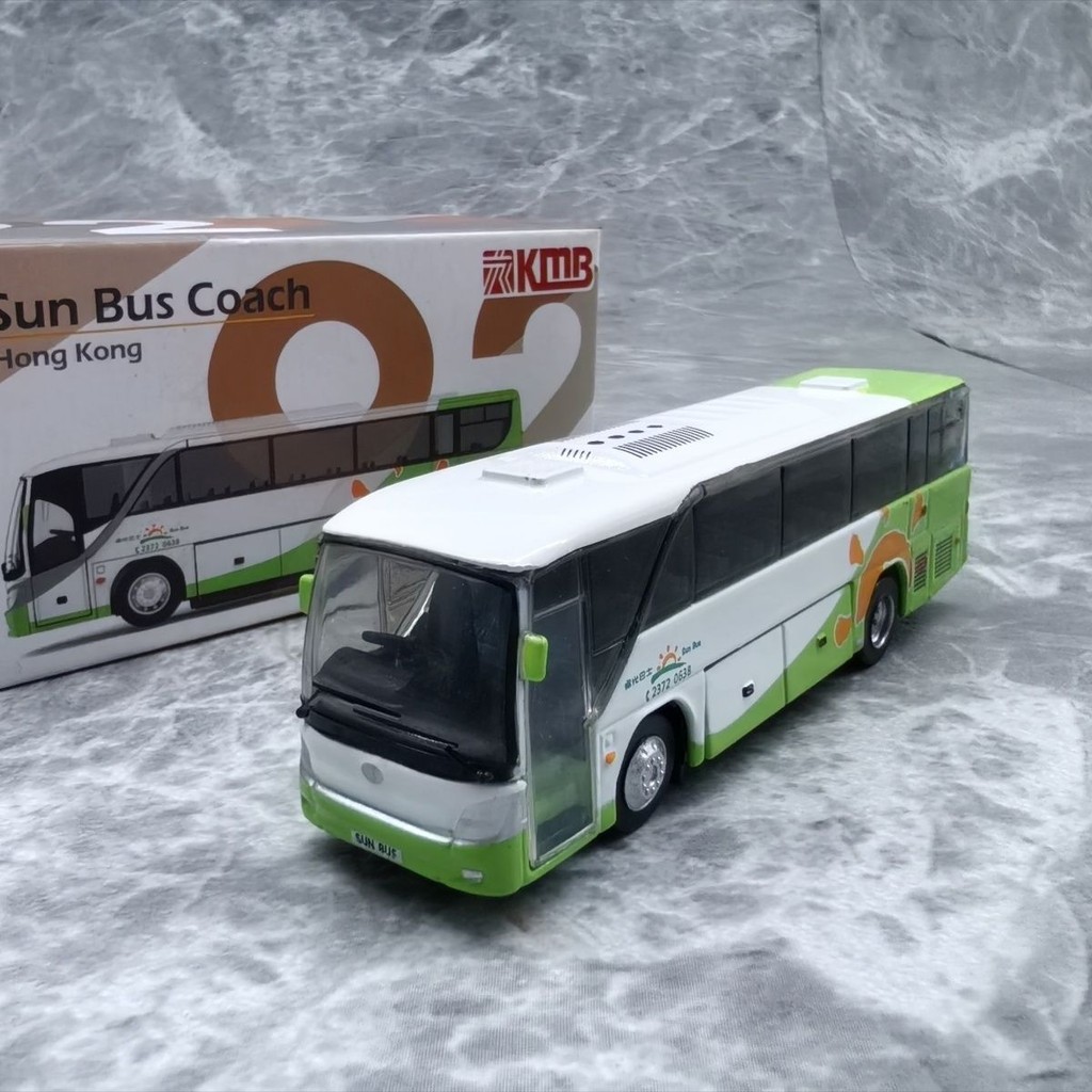 Micro 92 Sun Bus Coatch Hong Kong KMB Sun Bus Small Bus รุ่นโลหะผสมไม่มีพุพอง