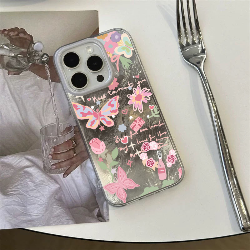 จากประเทศไทย ซิลเวอร์โฟลว์ Vortex ใช้กับ เคสไอโฟน for IPONE 11 12 13 14 16 15PRO MAX 14PLUS/15PLUS 1