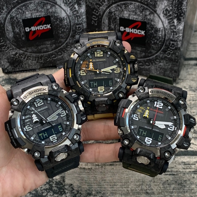 Made in Japan G SERIES GWG-2000 MUDMASTER SERIES GShock นาฬิกาล่าสุดของผู้ชาย