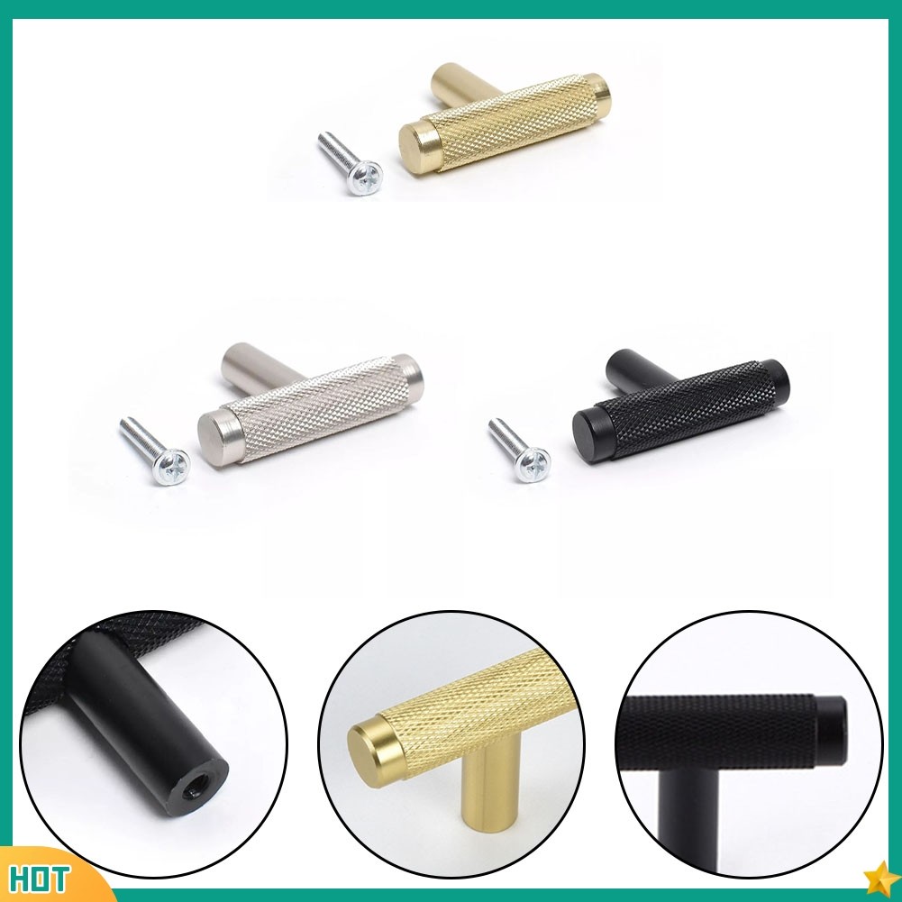 มือจับประตูลูกบิดตู้ครัวลิ้นชักตู้ตู้ T Bar Knob