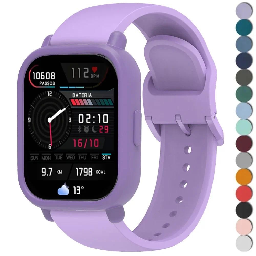เคสซิลิโคน + สําหรับ Redmi Watch 5 Active Strap Cover Correa อุปกรณ์เสริมสําหรับ Redmi Watch 5 Lite สร้อยข้อมือสายรัดข้อมือกีฬา