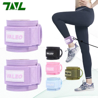 1 ชิ้น ใหม่ สายรัดข้อเท้า เบาะคู่ D-ring ปรับได้ สายรัดข้อเท้า ขา ฝึก รองรับ กีฬา Strength Ankle Strap