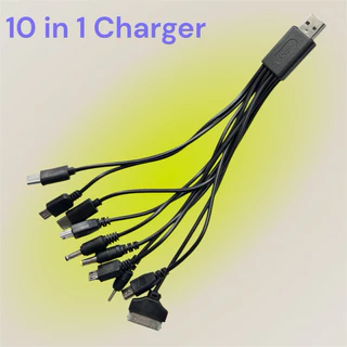 ส่งไว ประกัน1ปีเต็ม! 1pcs 10 in 1 USB Micro USB Charger สาย USB สำหรับโทรศัพท์ LG KG90 SAMSUNG SONY