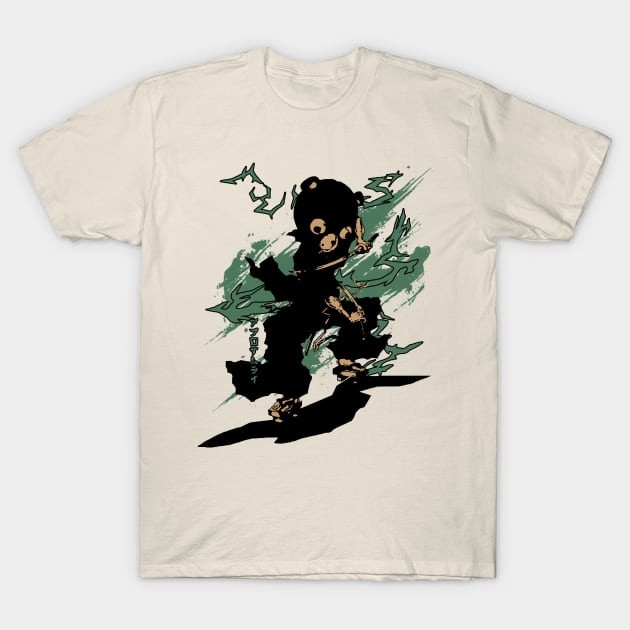 เสื้อยืด Vintage Afro Samurai T-Shirt แท้ Cotton 100% ต้านทานรอยยับ สีพื้น แขนสั้น S-5XL แฟชั่น