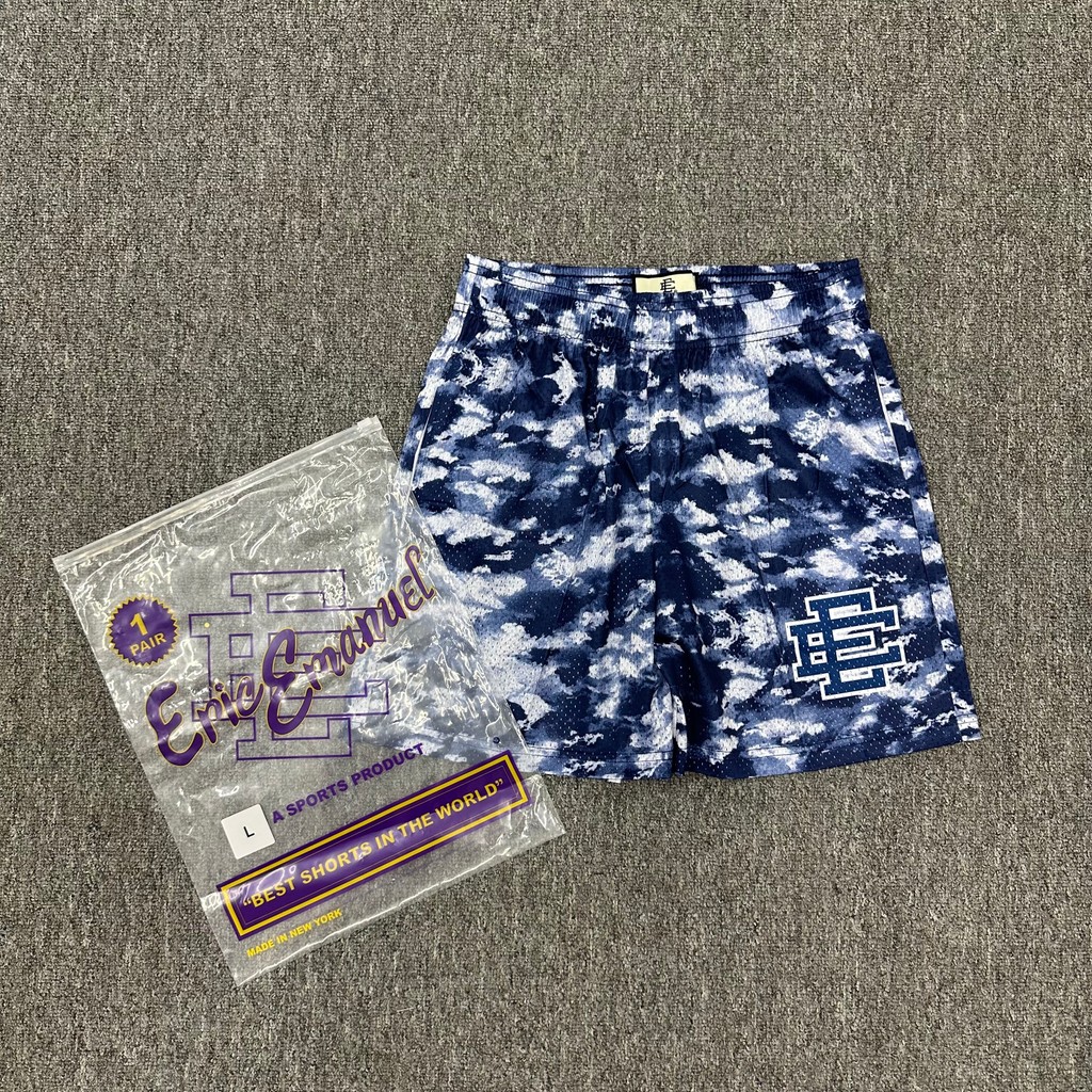 Eric emanuel American Casual Shorts EE Mens Fitness Muscle Quarter Pants