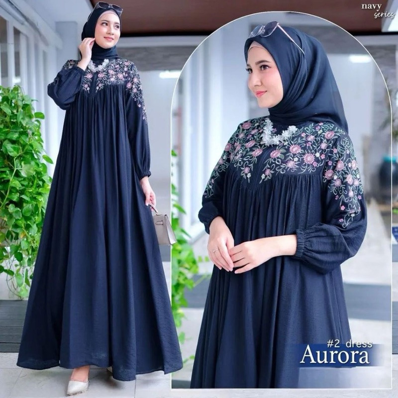 Lusta - AURORA LD 110 & LD 130 JUMBO MAXY CRINGKEL AIRFLOW ORIGINAL EMBROIDERED GAMIS