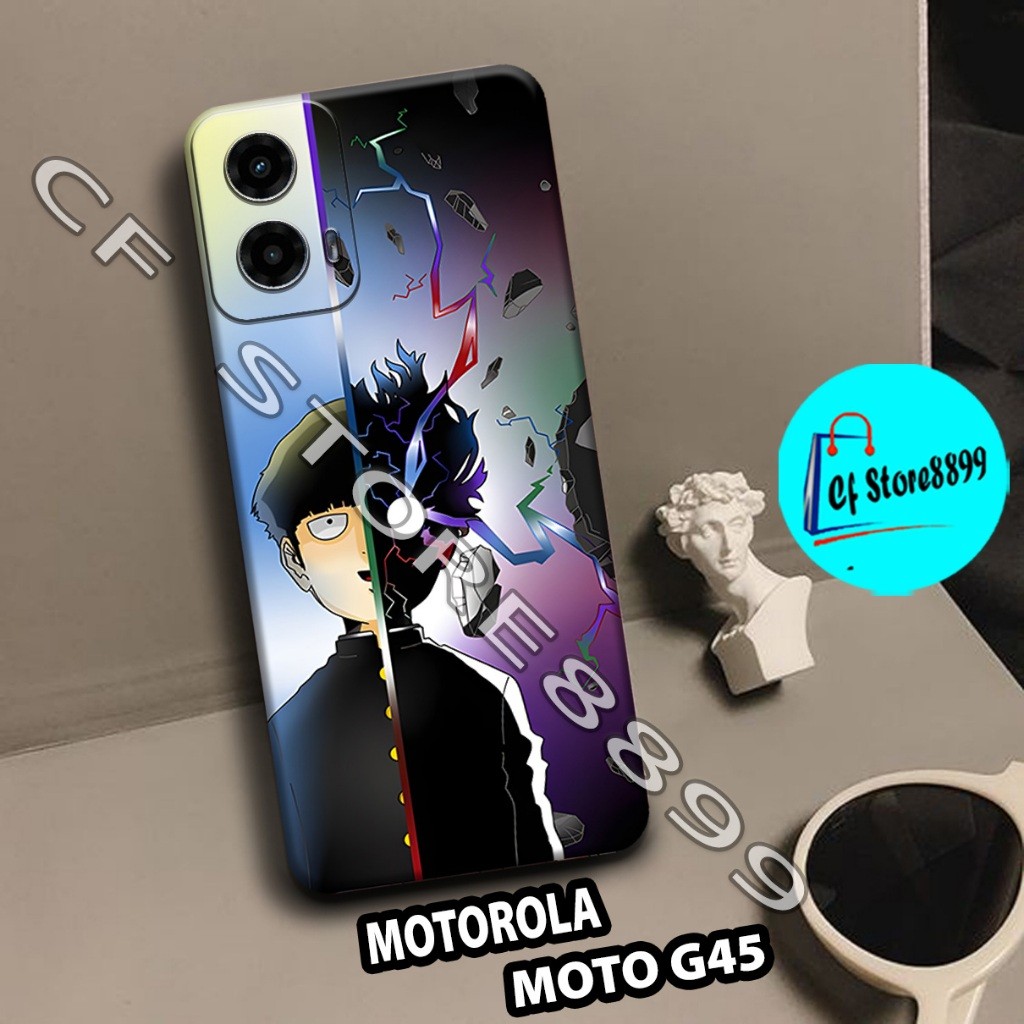 HP (CFS38) เคสอ่อน procamera ใหม่ล่าสุดสําหรับโทรศัพท์มือถือ MOTOROLA MOTO G45 | อะนิเมะมอตติฟ | เคส