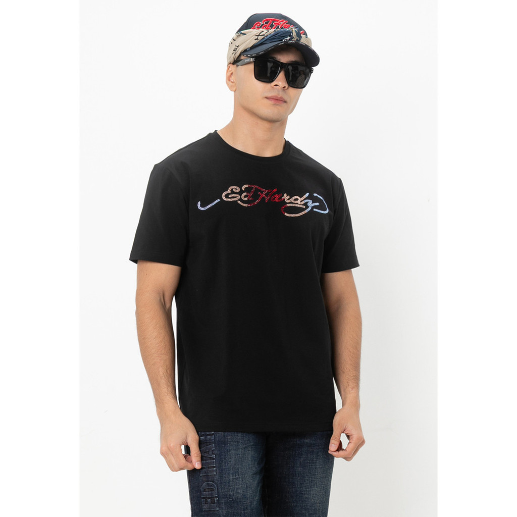 เสื้อยืดปกติ Ed Hardy Signature