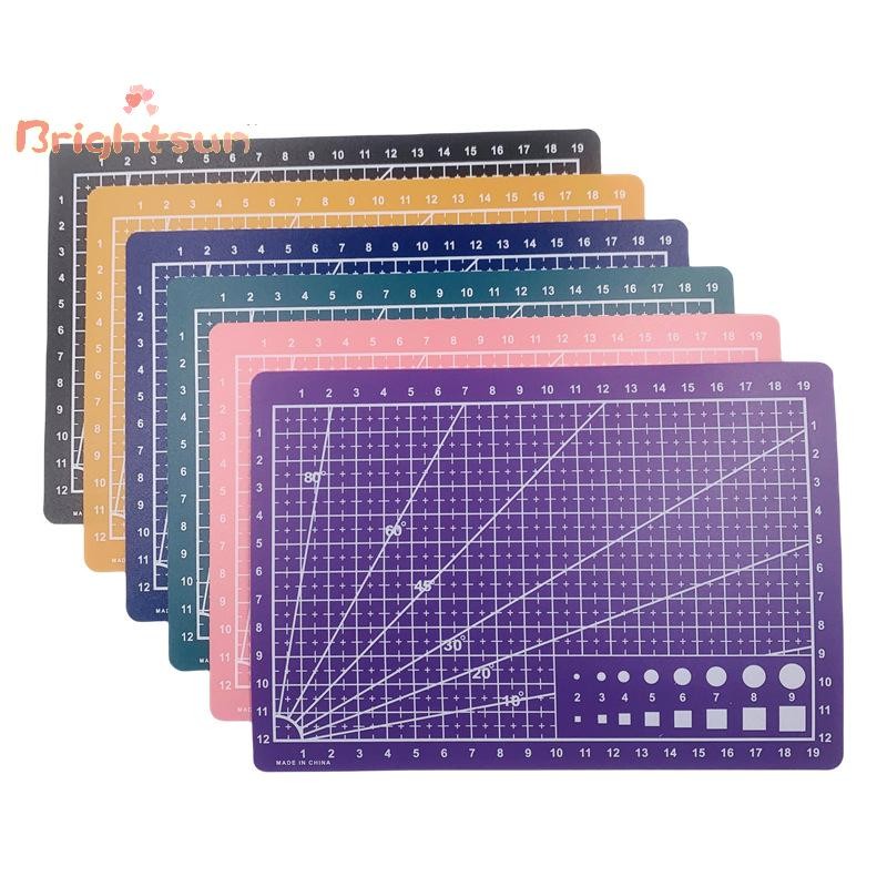 [BT-t] A3 A4 A5PVC ตัดแผ่นด้านเดียว Patchwork ตัด Pad สําหรับ Workbench Patchwork เย็บคู่มือ DIY มีดแกะสลักหนังเขียงใหม่
