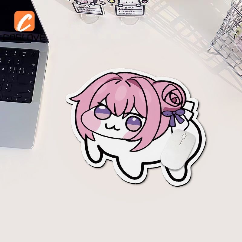 อะนิเมะเกม GODDESS OF VICTORY: NIKKE แผ่นรองเมาส์โดโรธีตกแต่งขนาดเล็กน่ารัก Doro แผ่นรองเมาส์เดสก์ท็อป