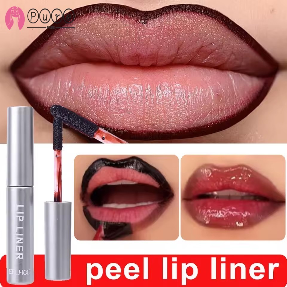 [BZ] [EELHOE] ดินสอเขียนขอบปากกันน้ํา 24H Wear | Peel Off Formula with Plumping Effect เฉดสีอเนกประส