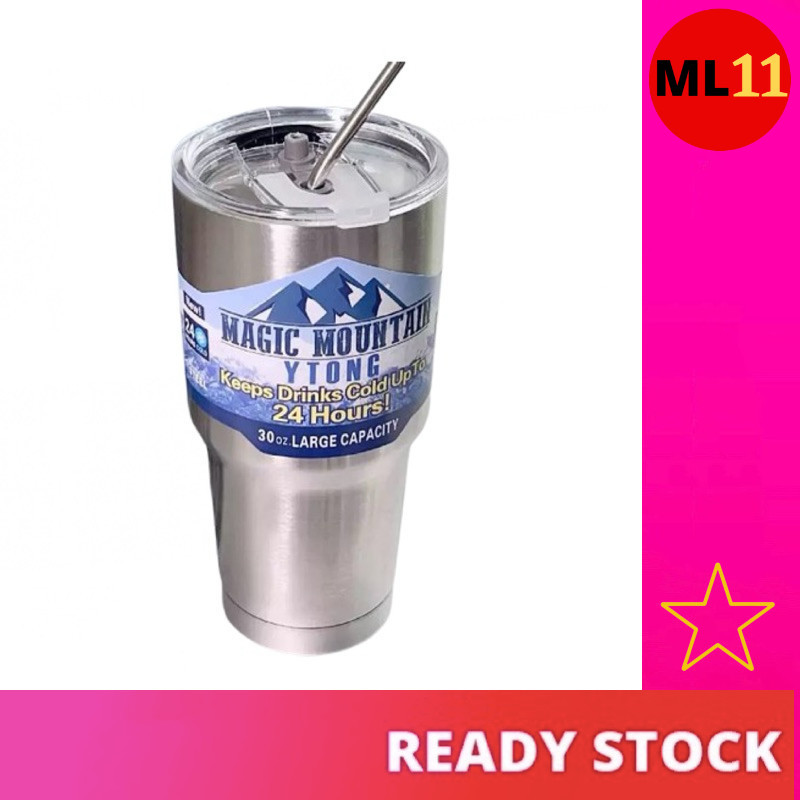 Rocky Mountain Tumbler Lid Stay กระติกน้ําร้อนร้อนและเย็น (900ml)