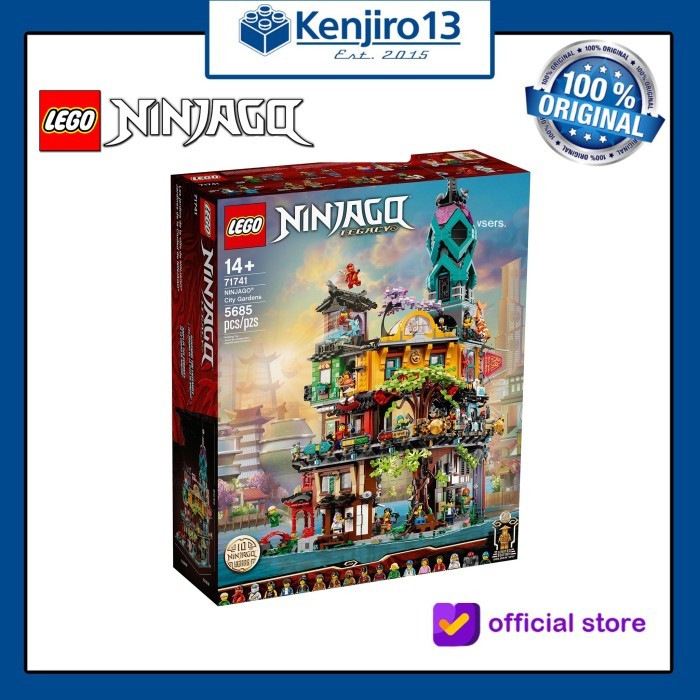 LEGO NINJAGO 71741 NINJAGO CITY GARDENS ต้นฉบับ