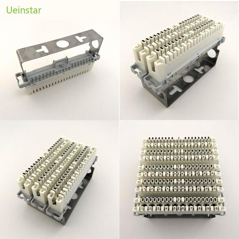 Uein MT-2201 Krone ประเภทกลับ Mount สําหรับ Krone LSA โมดูลโทรศัพท์โมดูลวงเล็บ 1 2 3 5 แถว