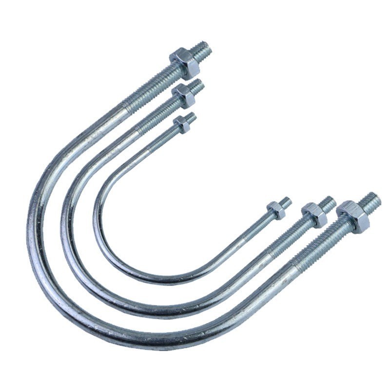 ยูโบลท์เหล็ก ชุบซิงค์ขาว กันสนิม มีหลายขนาด ตั้งแต่ ขนาด 4นิ้ว-10นิ้ว - รูปที่ 5