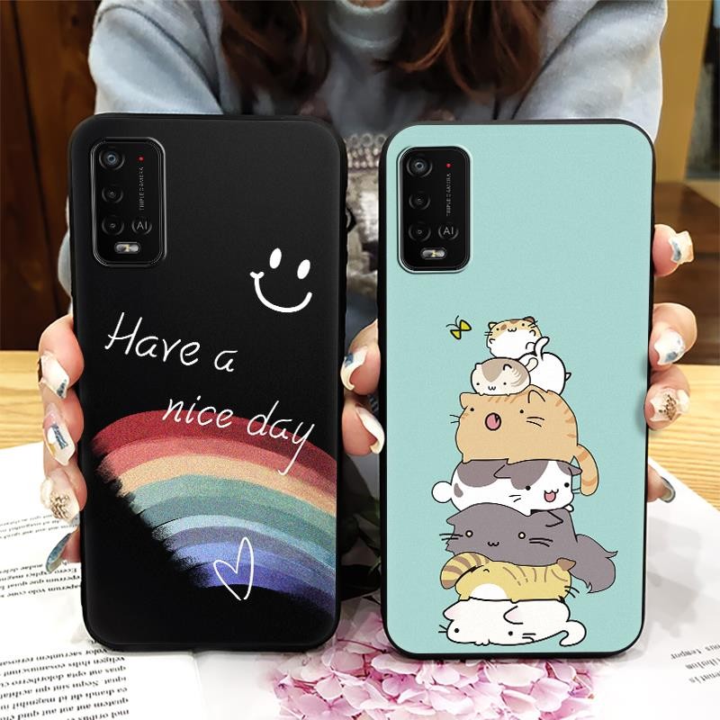ฝาหลังกันกระแทกเคสโทรศัพท์สําหรับ Wiko Power U20 ป้องกันฝุ่นซิลิโคนกันสกปรก Anti-knock Cover Soft case Full wrap ออกแบบแฟชั่นการ์ตูนกันน้ํา TPU น่ารัก