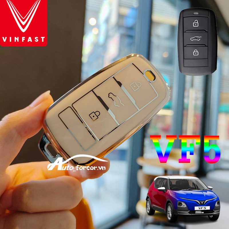 Vinfast VF3 Vinfast Remote Smart Car Key Chain Ring Cover Case Vinfast VF3 KeyChain