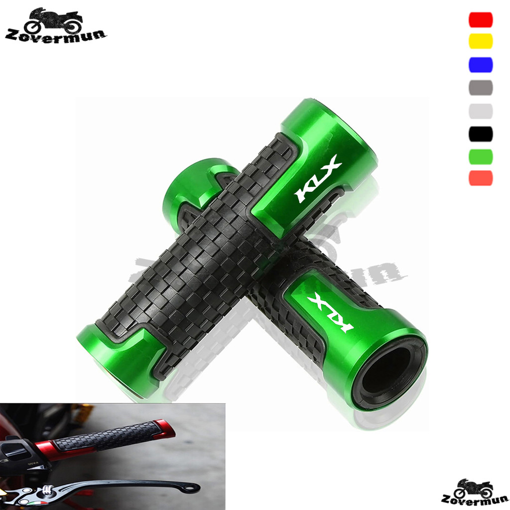สำหรับ Kawasaki KLX 125/150/230/250/300 Klx150S 150L 150BF มอเตอร์ไซค์ CNC อลูมิเนียมอัลลอยด์ ด้ามจับกันลื่น ปลั๊กแอนด์เพลย์