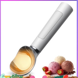 Electric Ice Cream Scoop Heated Ice Cream Scoop Rechargeable  White averybroad