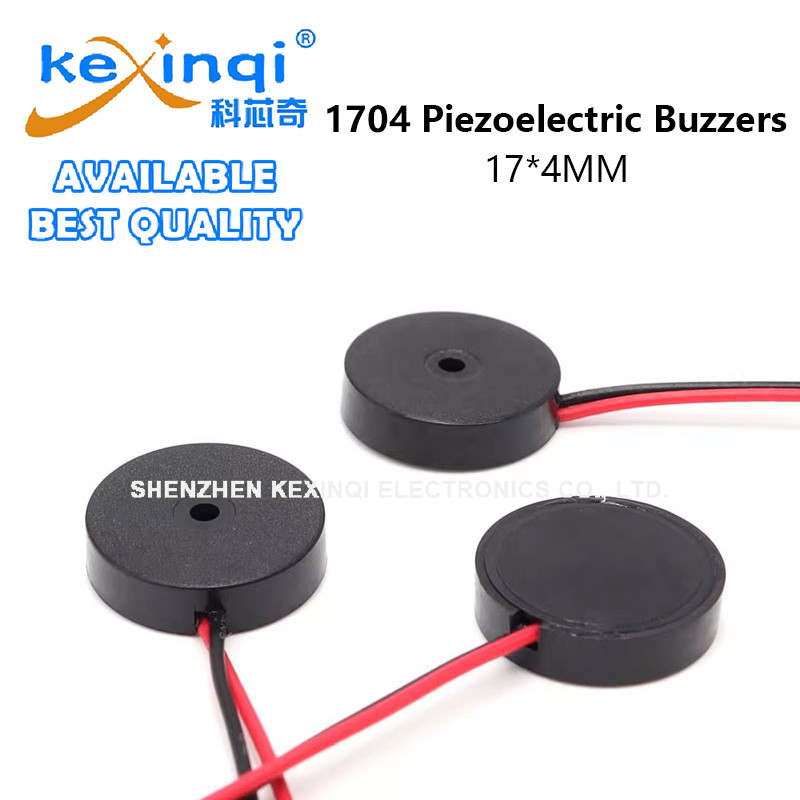 (5 ชิ้น) 1704 Piezoelectric Buzzers 17*4 มม.AC 4000Hz Mini Passive Buzzer Alarm Speaker