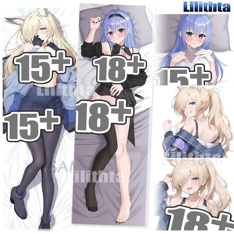 ปลอกหมอน Dakimakura Blue Archive Kanna Ogata และ Suzuki Body-pillow Cover Custom Made