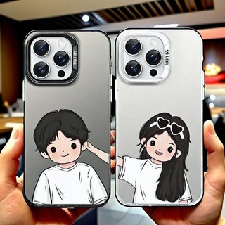 เคส เคสโทรศัพท์ เข้ากันได้กับ iPhone15 promax 16 14plus 13pro 12 11 X XR XSMax 7/8p แฟชั่น ทนทานต่อการตกหล่น เคส