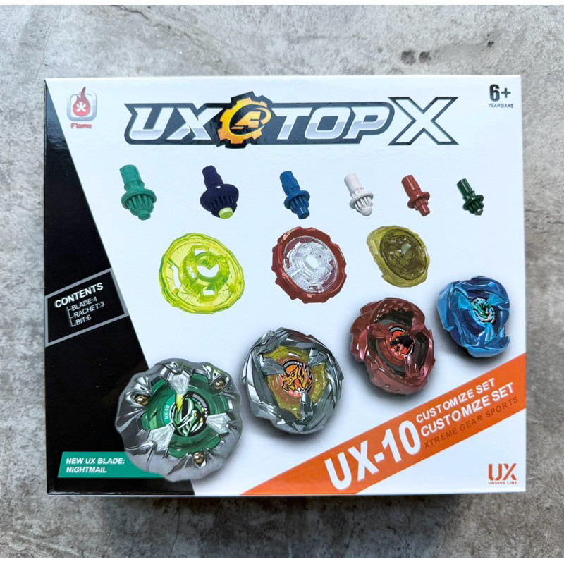 แข็งแกร่ง Beyblade Burst BX series UX-00 / UX-10 ชุดพร้อมเล่น