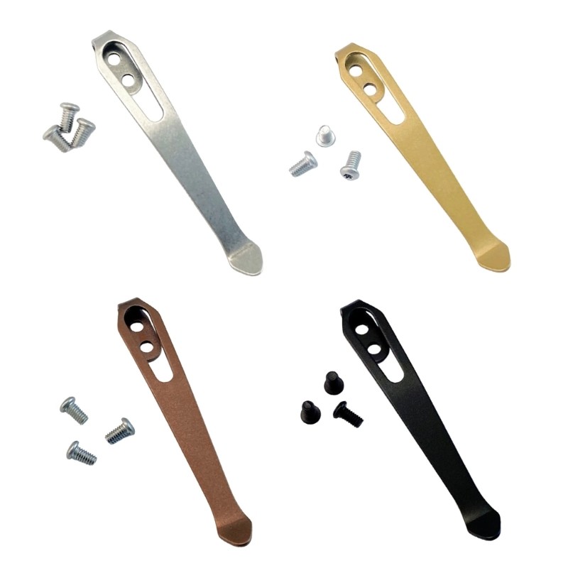 Alilin Durability Universal Cutter Pocket Clip Replacement Hardware Back Clamp สําหรับเครื่องมือ DIY ฟื้นฟูและการปรับเปลี่ยน