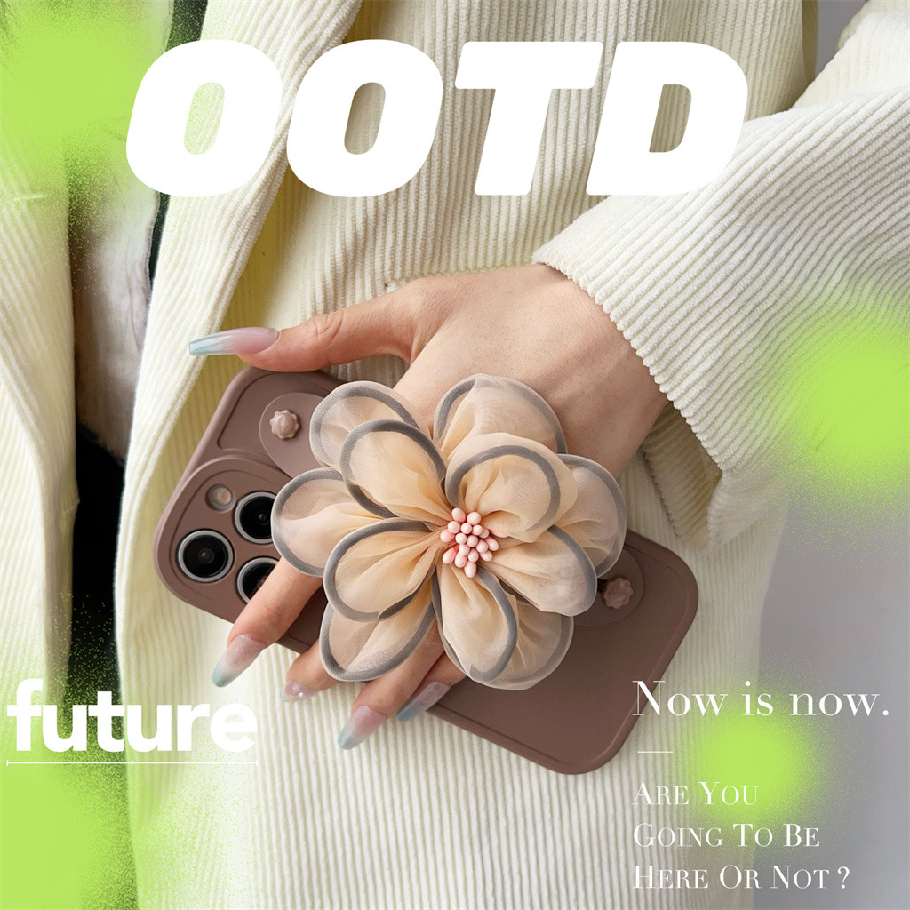 หรูหราซิลิโคนอ่อนนุ่มสายรัดข้อมือยึดเคสโทรศัพท์สําหรับiphone 16 15 14 13 12 11 Pro MAX 16 Pro X XR XS MAX 7 8 6 6S PlusCaseนุ่มดอกไม้ปกหลัง