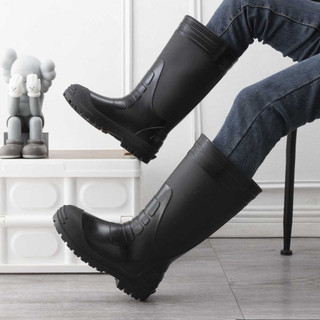 GTX 35CM Safety Premium Quality Rubber Rain Boots For Women And Men Anti-Slip